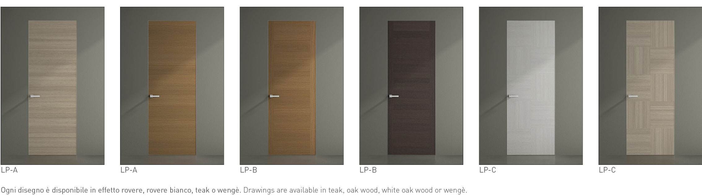 Porta filomuro master: soluzione elegante e rigorosa