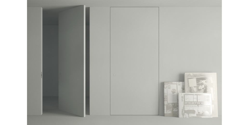 Secret: porte invisibili e sportelli rasomuro Parete in cartongesso con porta