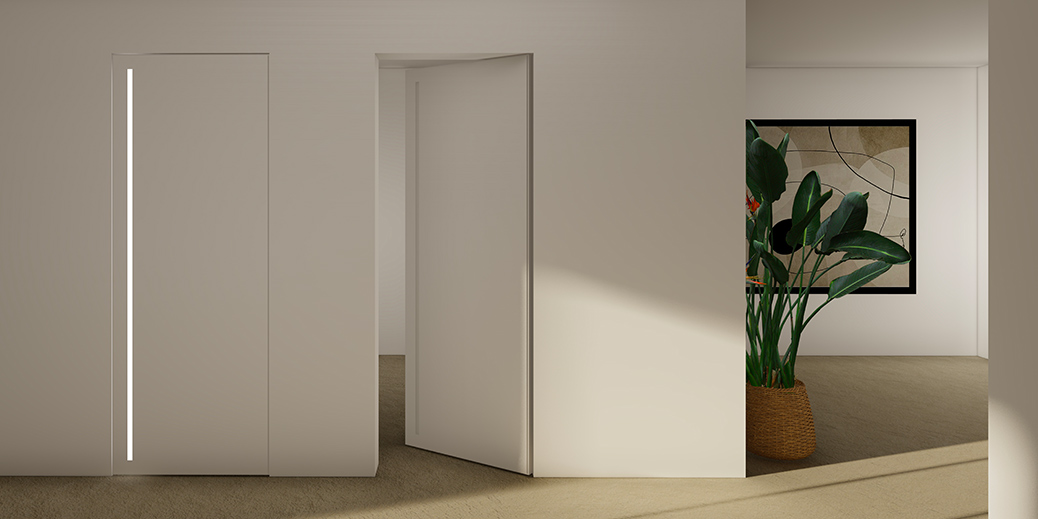 Staino&Staino Porta battente con luce integrata XDoor©