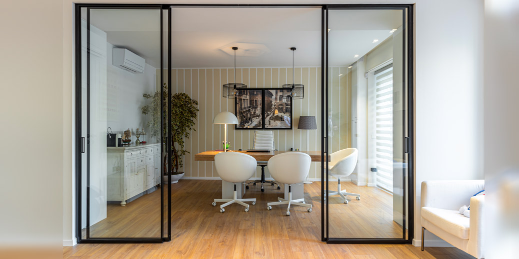 Porte scorrevoli Easy-S progetto Habitat