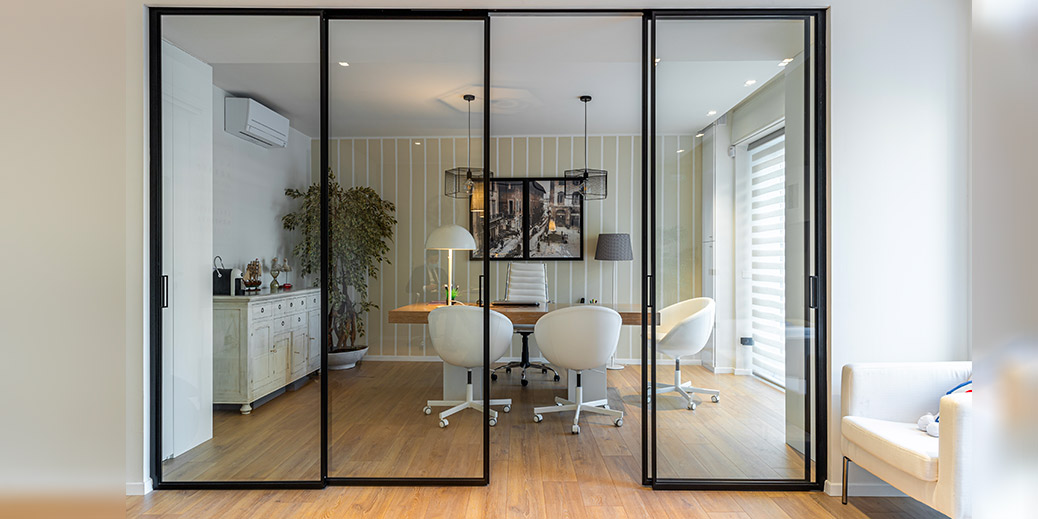 Porte scorrevoli Easy-S progetto Habitat