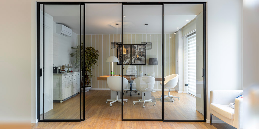 Porte scorrevoli Easy-S progetto Habitat